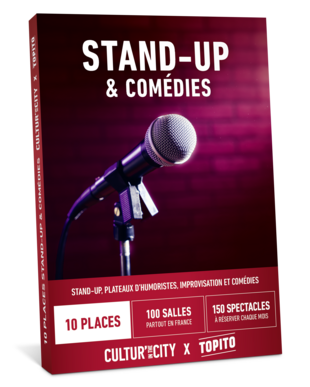 10 places Stand-up & Comédies Topito (Cultur'in The City)