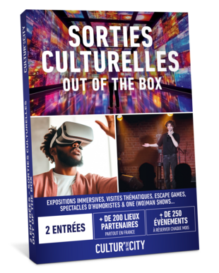 2 places Sorties Culturelles "out of the box" (Cultur'in The City)