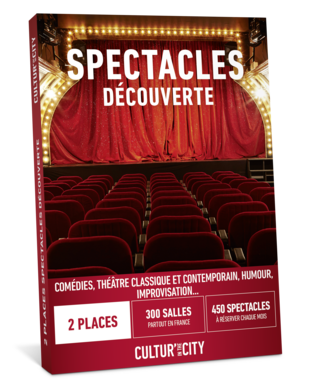 2 places Spectacles Découverte (Cultur'in The City)