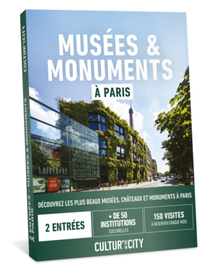 2 entrées Musées & Monuments à Paris (Cultur'in The City)