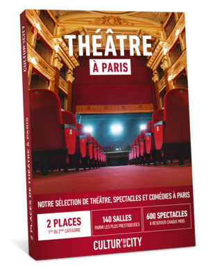 2 places Théâtre à Paris (Cultur'in The City)