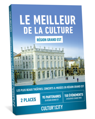 2 places Le meilleur de la culture en région Grand-Est  (Cultur'in The City)