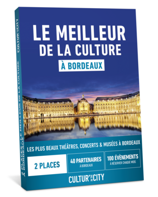 2 places Le meilleur de la culture à Bordeaux (Cultur'in The City)