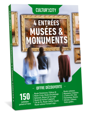 4 entrées Musées & Monuments Découverte (Cultur'in The City)