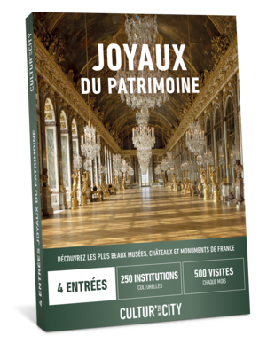 4 entrées Joyaux du Patrimoine (Cultur'in The City)