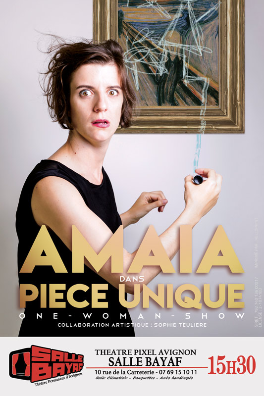 Amaia dans pièce unique (Pixel Avignon)