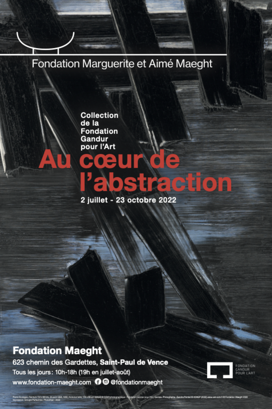 Exposition temporaire : Au cœur de l’abstraction - Collection de la Fondation Gandur pour l’Art (Fondation Maeght)