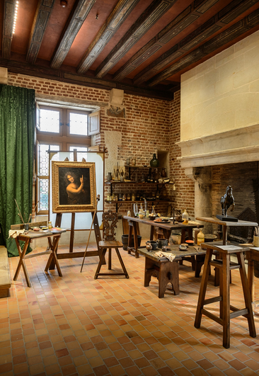 6b Les ateliers de Léonard de Vinci au Château du Clos Lucé © Château du Clos Lucé - Léonard de Serres (5).jpg