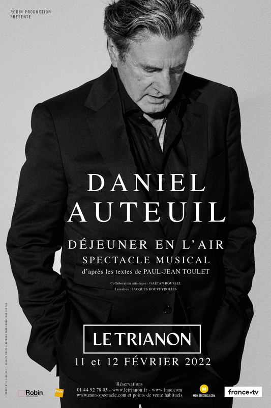Daniel Auteuil dans Déjeuner en l'air (Le Trianon)