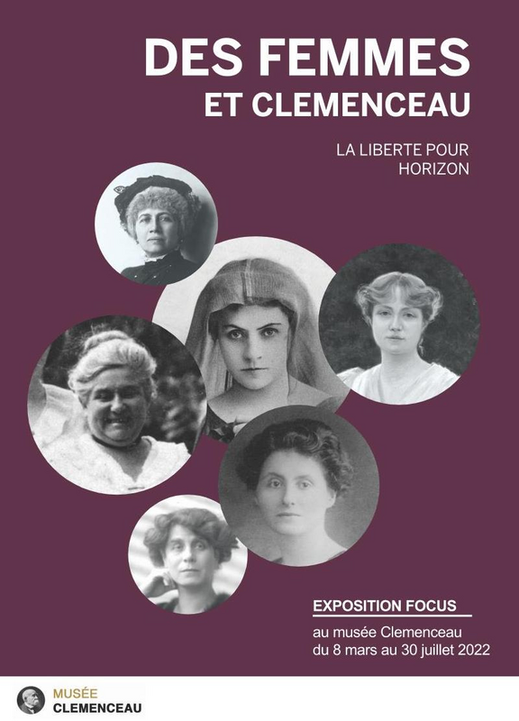 Exposition temporaire : Des femmes et Clemenceau - La liberté pour horizon (Musée Clemenceau)