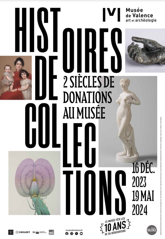 Exposition : Histoires de collections. Deux siècles de donations au musée. (Musée de Valence, art et archéologie)