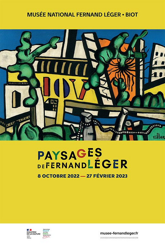 Exposition temporaire : Paysages de Fernand Léger (Musée national Fernand Léger)