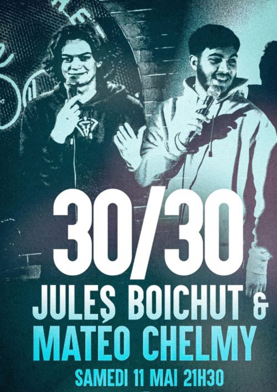 Jules Boichut et Mateo Chelmy dans leur premier 30/30 (BO Saint-Martin)