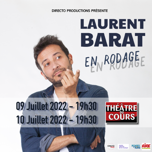 Laurent Barat dans En rodage (Théâtre Du Cours)