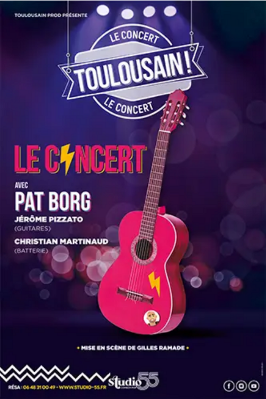 Le concert : Pat en live ! (Studio 55)
