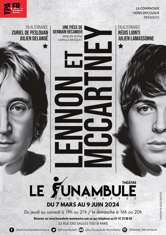 Lennon et McCartney (Funambule Montmartre)