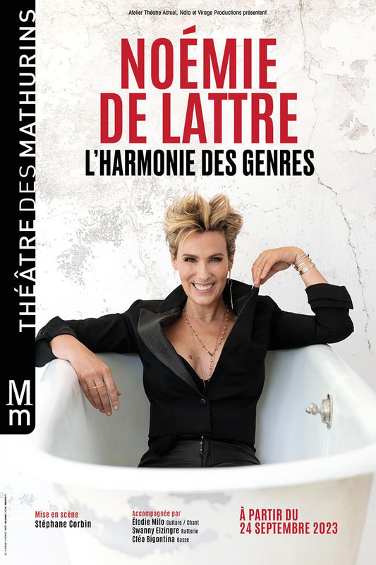 Noémie de Lattre dans L'Harmonie des genres (Théâtre des Mathurins )