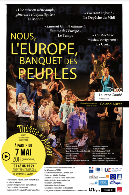Nous l'Europe, banquet des peuples (Théâtre de l'Atelier)