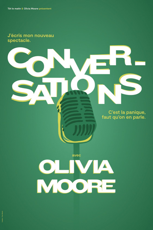 Olivia Moore dans "Conversations" (Théâtre de La Cité )