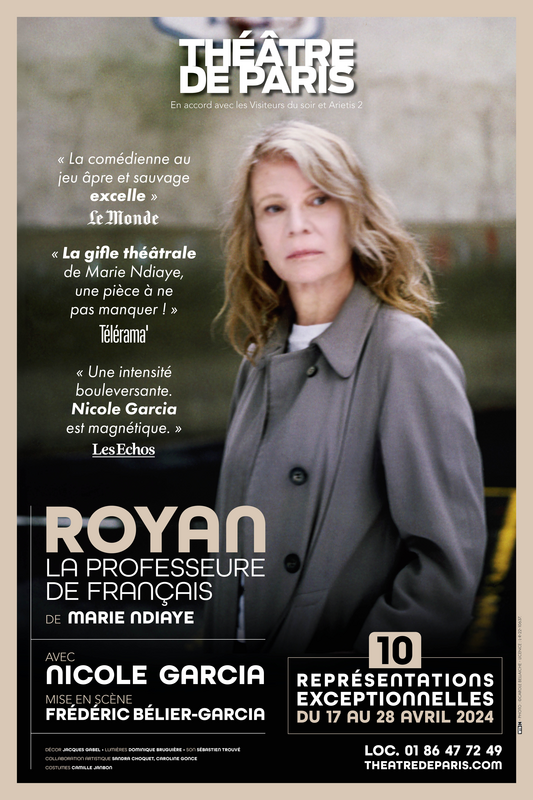 Royan - La professeure de français (Théâtre de Paris)