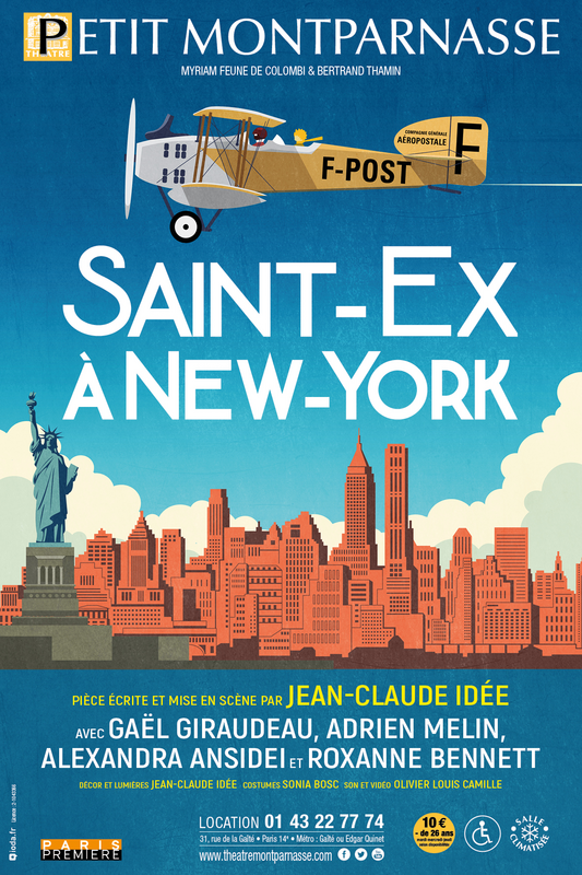 Saint-Ex à New-York (Théâtre Montparnasse)