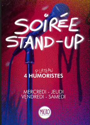 Soirée stand up - Micro Comedy Club